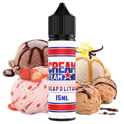 Kings Crest Cream Team Neapolitan Flavor Shot 15/60ml