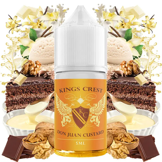 Kings Crest Don Juan Custard Flavor Shot 5/30ml