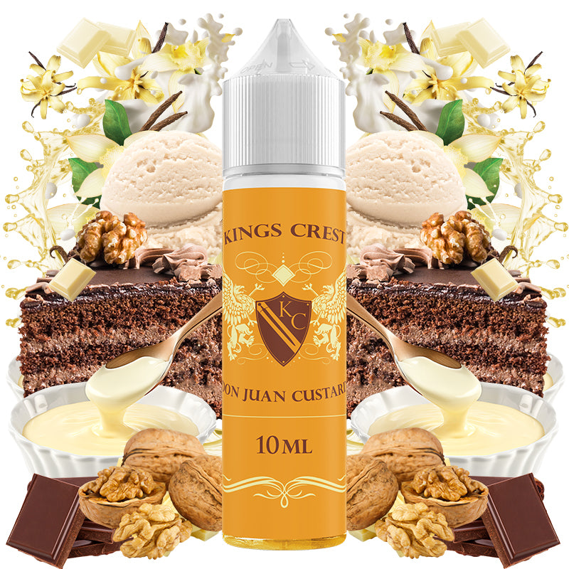 Kings Crest Don Juan Custard Flavor Shot 10/60ml