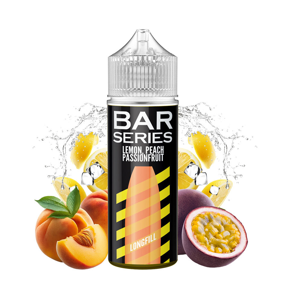 BAR SERIES Lemon Peach Passion Fruit Flavor Shot 10/120ml