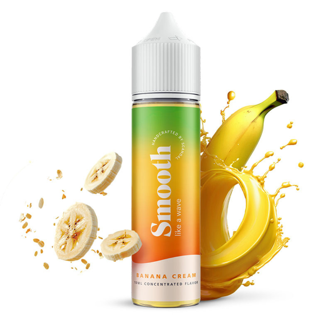 Smooth by Scandal Banana Cream Flavor Shot 10/60ml – μπανάνα και κρέμα