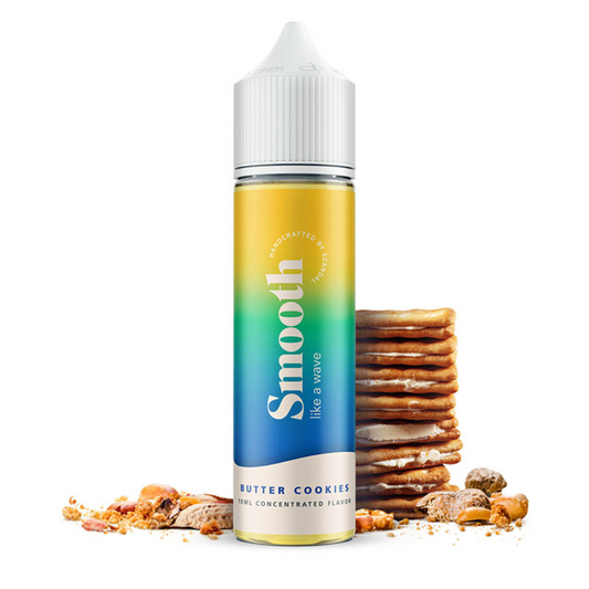 Smooth by Scandal Butter Cookies Flavor Shot 10/60ml – μπισκότο βουτύρου και φιστίκι