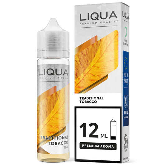 Liqua Traditional Tobacco Flavor Shot 12/60ml