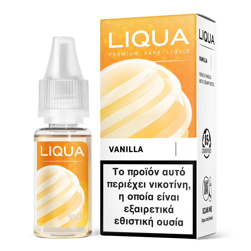Liqua Vanilla Έτοιμο Υγρό Αναπλήρωσης 10ml