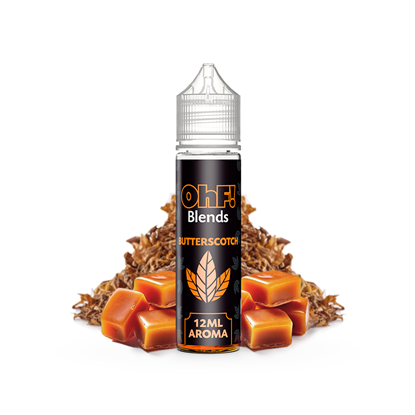OhF! Blends Butterscotch Flavor Shot 12/60ml – butterscotch, καραμέλα και καπνός