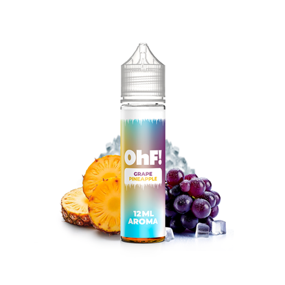 OhF! Ice Grape Pineapple Flavor Shot 12/60ml – σταφύλι, ανανάς και πάγος