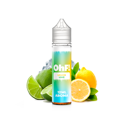 OhF! Ice Lemon Lime Flavor Shot 12/60ml – λεμόνι, lime και πάγος