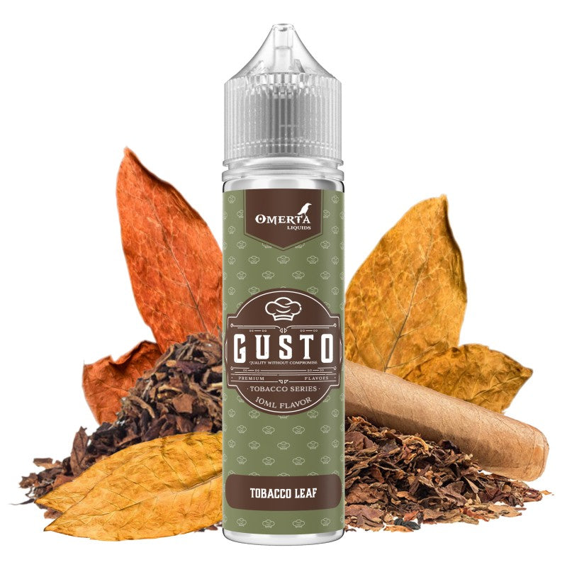 Omerta Gusto Tobacco Leaf Flavor Shot 10/60ml