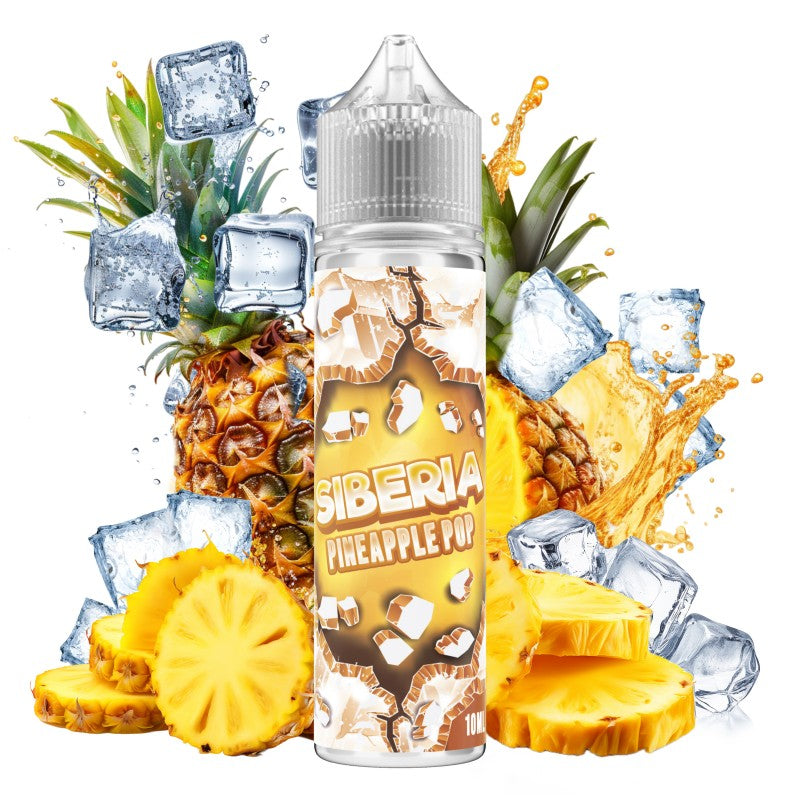 Omerta Siberia Pineapple Pop Flavor Shot 10/60ml