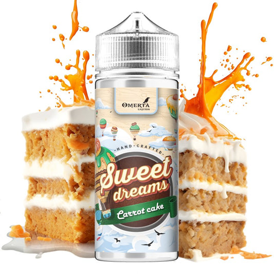 Omerta Sweet Dreams Carrot Cake Flavor Shot 30/120ml