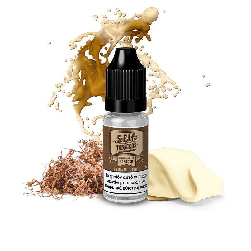 S-Elf Juice Tobaccos Creamy Custard Tobacco Nicotine Salt 10ml