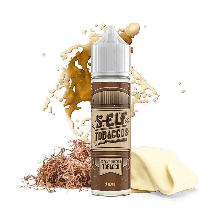 S-Elf Juice Tobaccos Creamy Custard Tobacco Flavor Shot 20/60ml