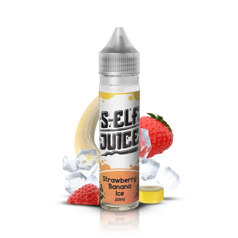S-Elf Juice Strawberry & Banana Ice Flavor Shot 20/60ml