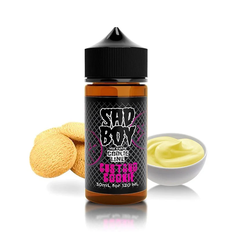 SADBOY Custard Cookie Flavor Shot 30/120ml – μπισκότο βουτύρου και custard