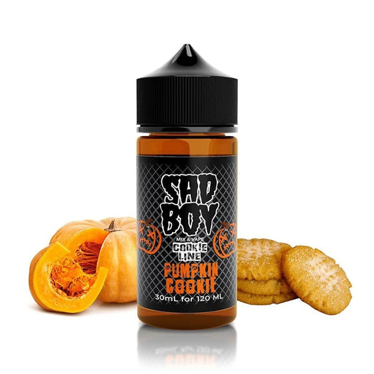 SADBOY Pumpkin Cookie Flavor Shot 30/120ml – μπισκότο, κολοκυθόπιτα και κανέλα