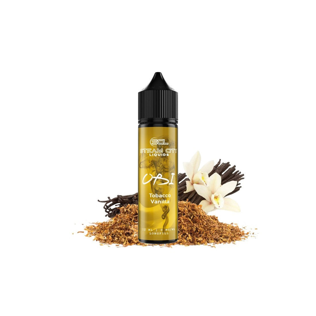 Steam City OBI Tobacco Vanilla Flavor Shot 10/60ml – ποικιλίες καπνού και πλούσια βανίλια
