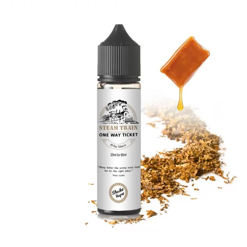 Steam Train One Way Ticket Flavor Shot 12/60ml & 24/120ml