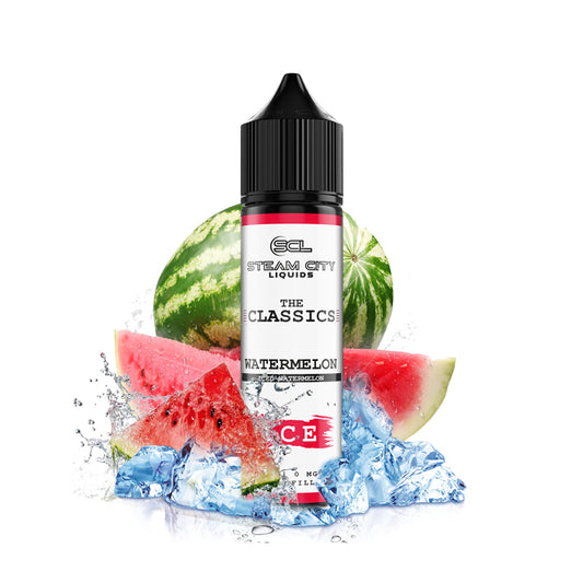 Steam City The Classics Watermelon Ice Flavor Shot 10/60ml – ώριμο καρπούζι και πάγος