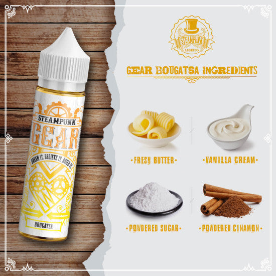 Steampunk Gear Bougatsa Flavor Shot 20/60ml