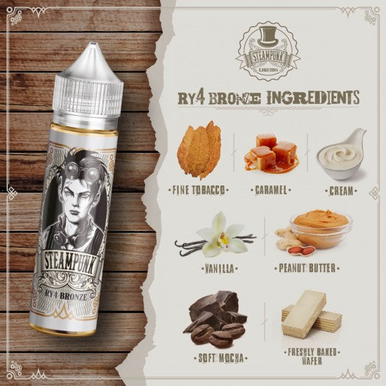 Steampunk RY4 Bronze Flavor Shot 10/60ml