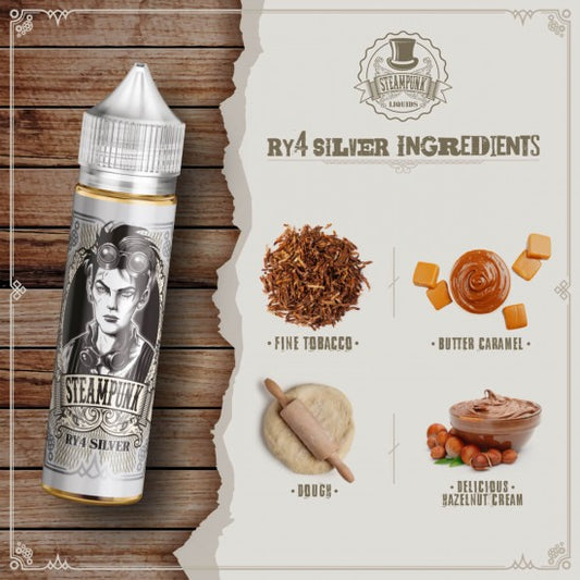 Steampunk RY4 Silver Flavor Shot 10/60ml