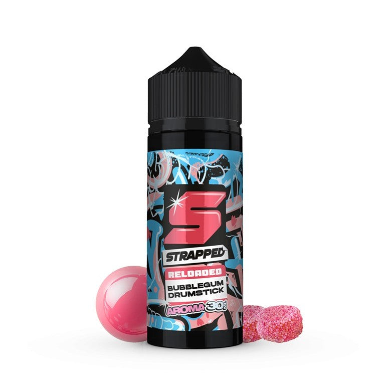 Strapped Reloaded Bubblegum Drumstick Flavor Shot 24/120ml