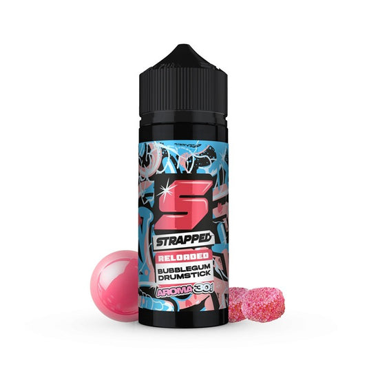 Strapped Reloaded Bubblegum Drumstick Flavor Shot 24/120ml
