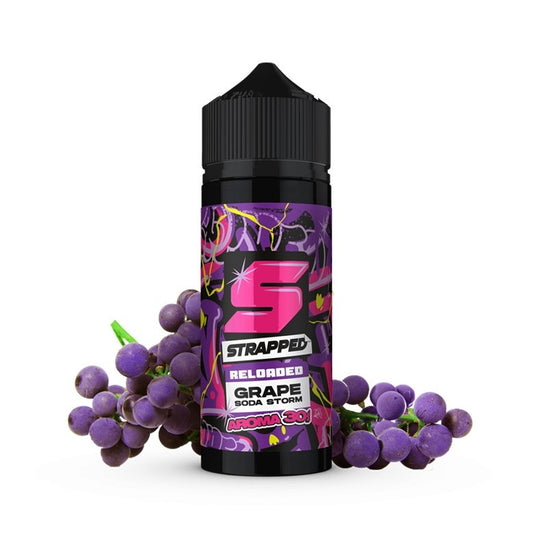 Strapped Reloaded Grape Soda Storm Flavor Shot 24/120ml