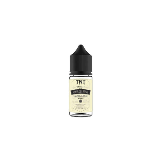 TNT Virginia Highlands Flavor Shot 10/30ml – Virginia BrightLeaf, ανατολίτικος καπνός και Izmir