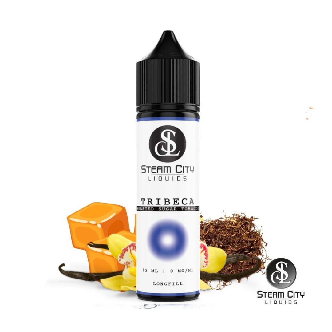 Steam City The Classics Tribeca Flavor Shot 10/60ml – απαλός καπνός, ξηροί καρποί και καραμέλα