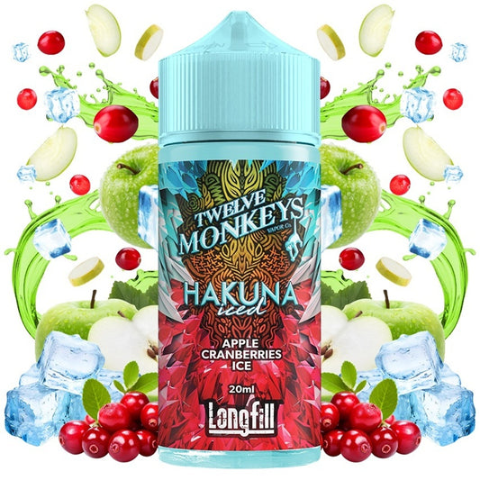 Twelve Monkeys Classic Hakuna Iced Flavor Shot 20/120ml