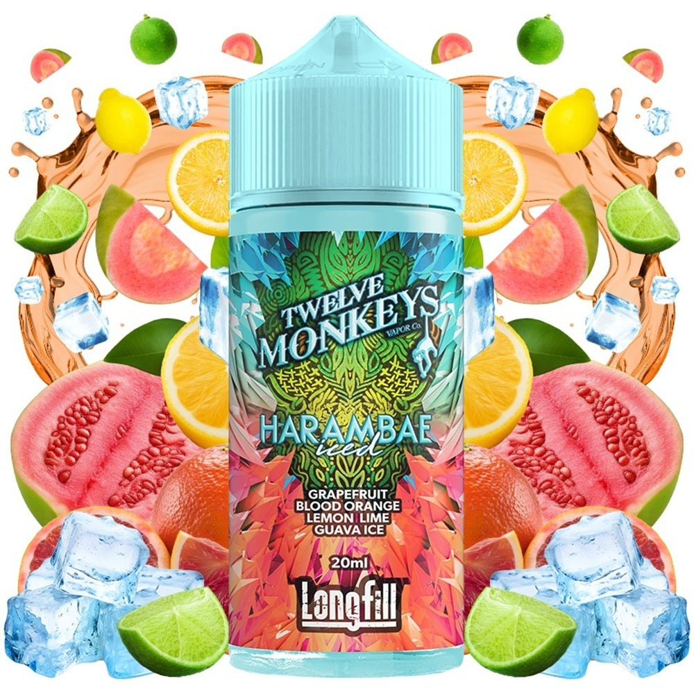 Twelve Monkeys Classic Harambae Iced Flavor Shot 20/120ml