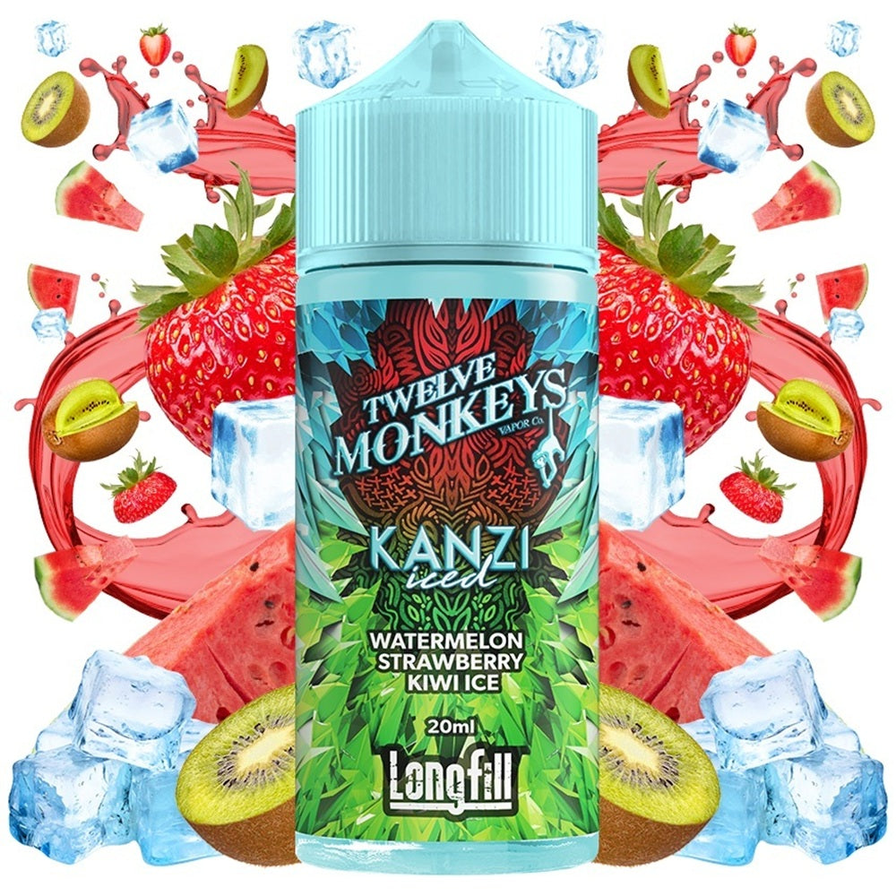 Twelve Monkeys Classic Kanzi Iced Flavor Shot 20/120ml
