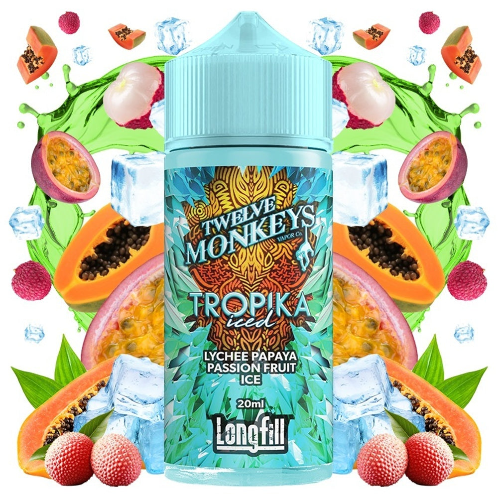 Twelve Monkeys Classic Tropika Iced Flavor Shot 20/120ml