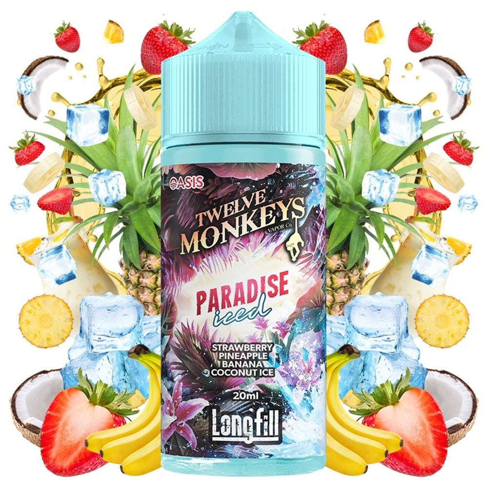Twelve Monkeys Oasis Paradise Iced Flavor Shot 20/120ml