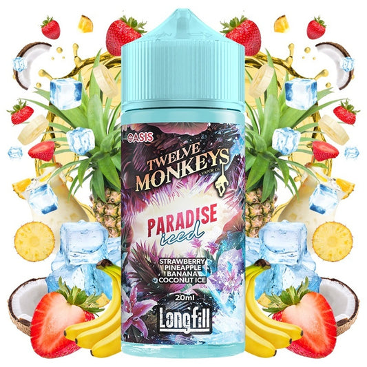 Twelve Monkeys Oasis Paradise Iced Flavor Shot 20/120ml
