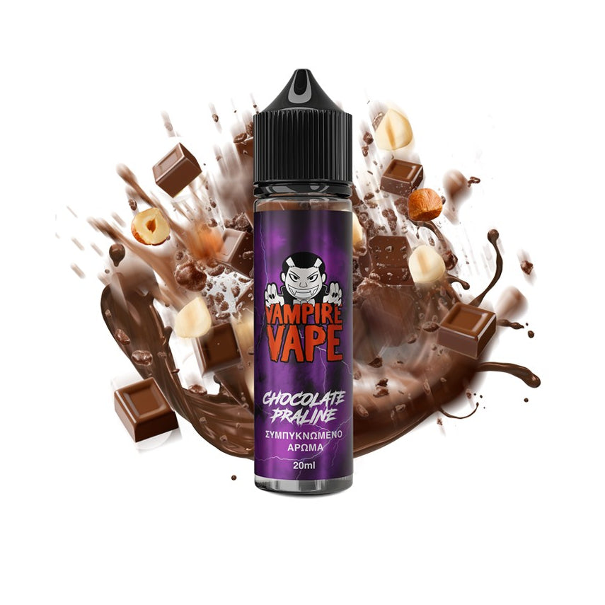 Vampire Vape Chocolate Praline Flavor Shot 20/60ml – σοκολάτα, πραλίνα φουντουκιού και μπισκότο