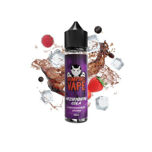 Vampire Vape Heisenberg Cola Flavor Shot 20/60ml – cola, Heisenberg και menthol