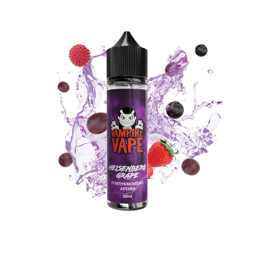 Vampire Vape Heisenberg Grape Flavor Shot 20/60ml – σταφύλι, Heisenberg και menthol
