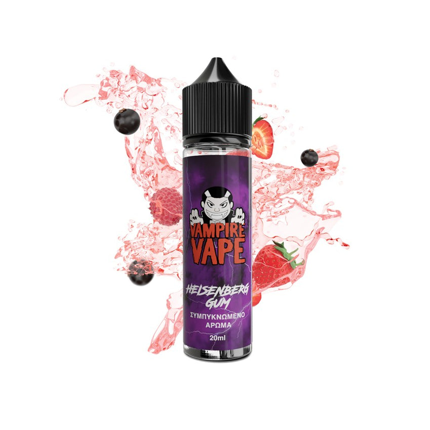 Vampire Vape Heisenberg Gum Flavor Shot 20/60ml – τσιχλόφουσκα, Heisenberg και menthol