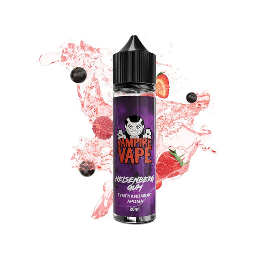 Vampire Vape Heisenberg Gum Flavor Shot 20/60ml – τσιχλόφουσκα, Heisenberg και menthol